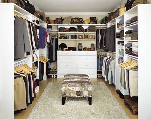 MasterSuite custom storage solutions for your closets.